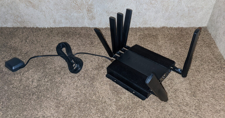 Our mobile internet setup